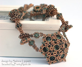 Necklace "Helena" beaded by PrettyNett.de