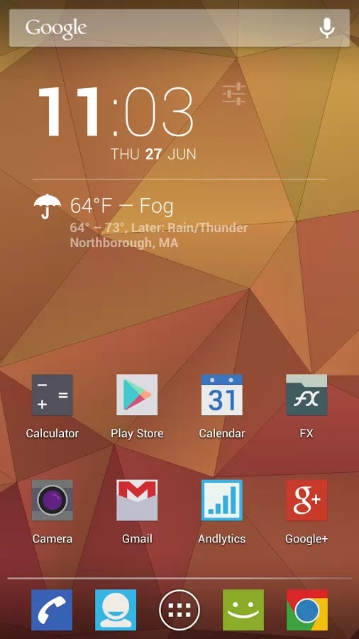 Nexus Triangles LWP v3.03 Nexus Triangles LWP v3.03