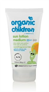Green People sun lotion