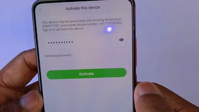 k20 pro activate device setup