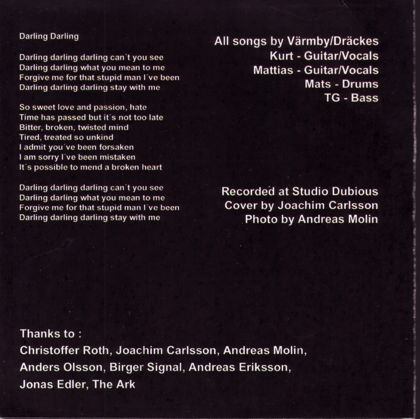 Der Musik Blog Aus Freiburg Royal Cream Darling Darling 7"