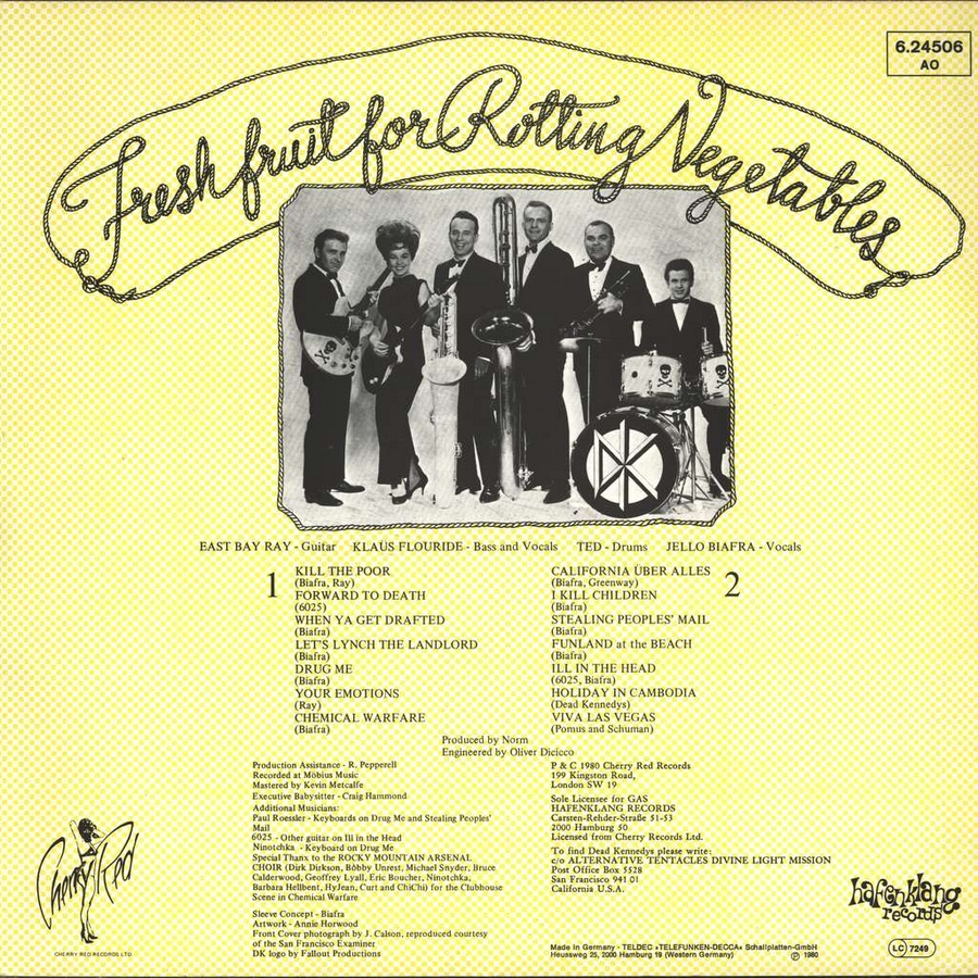 Discos para história Fresh Fruit for Rotting Vegetables, do Dead