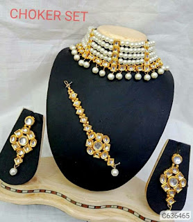 Exquisite Crystal Stone Choker Sets
