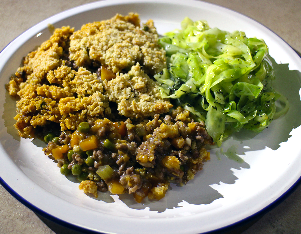 In My Caravan Kitchen Dorset Lamb Crumble