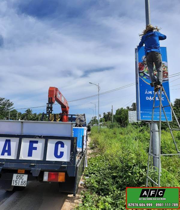 Treo Banner quảng cáo Tập Sun World Phú Quốc