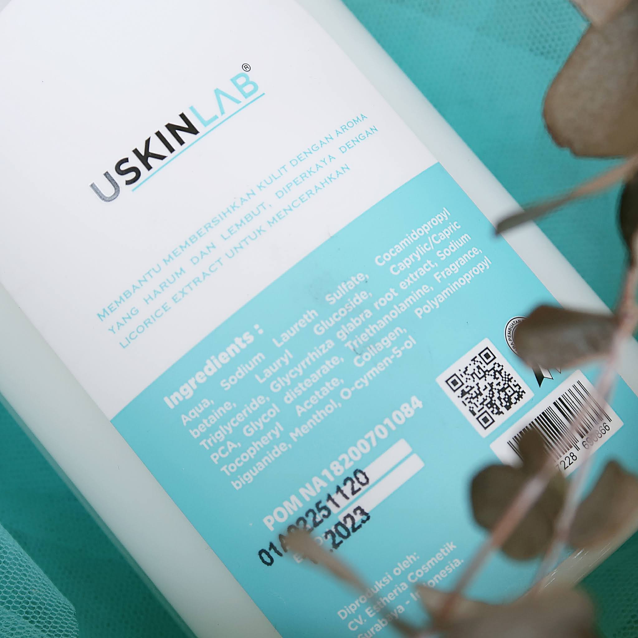 Ingredients USKINLAB Body Soap Moisture Brightening Collagen