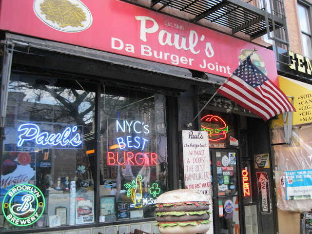 Paul's Da Burger Joint is another great place for casual Dining in New York