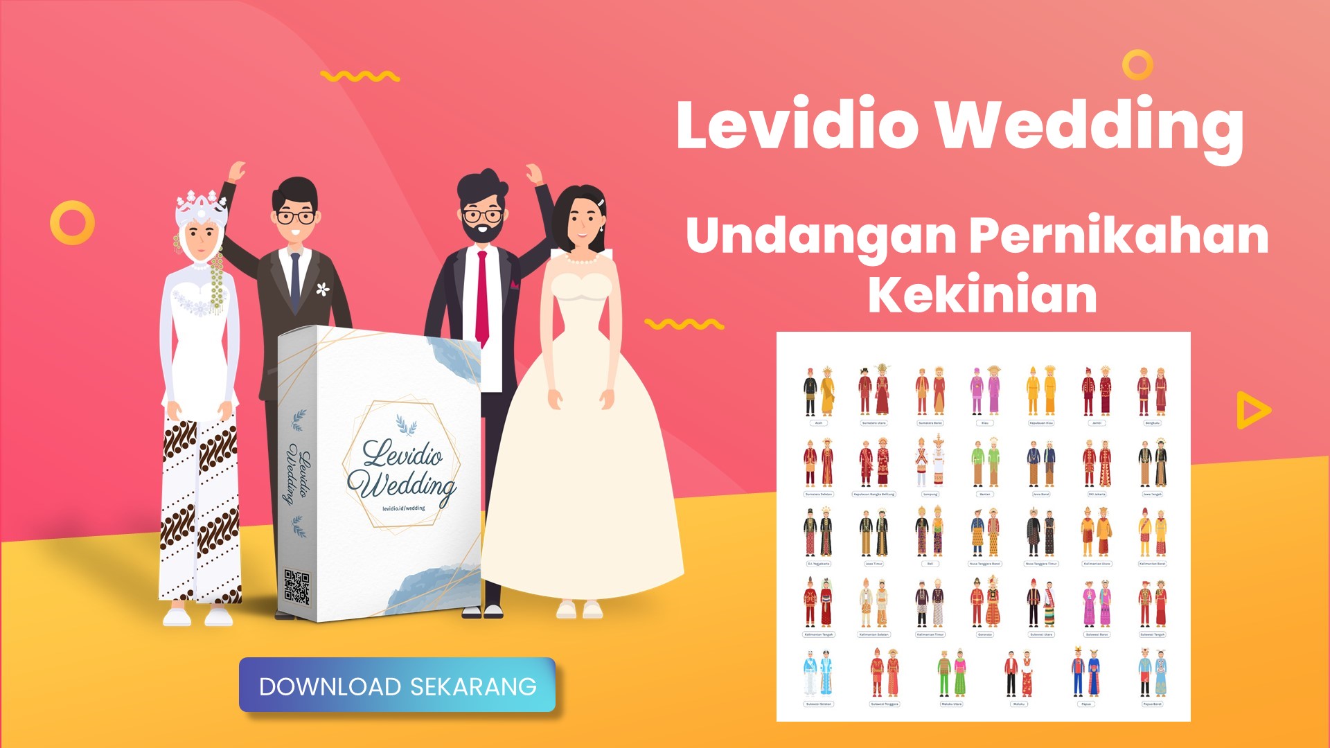 Levidio Wedding Invitation Mudah
