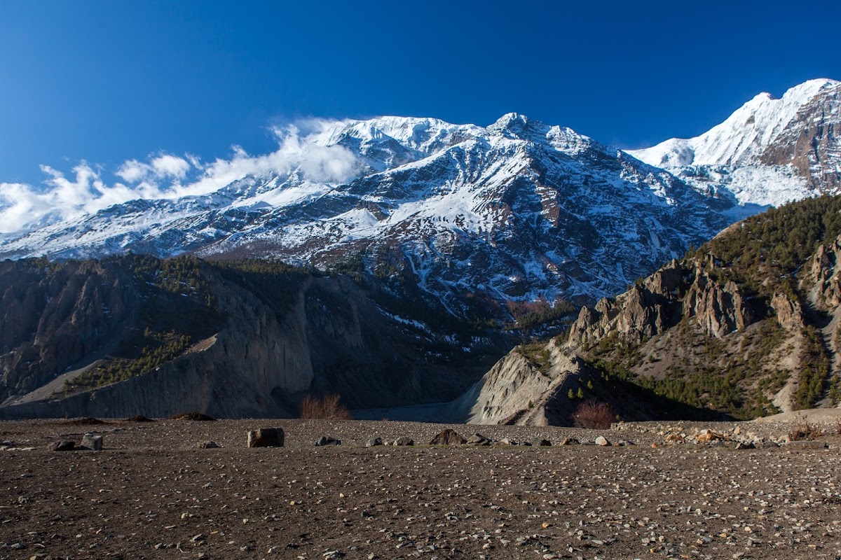 200км по красно-белым черточкам.. Around Annapurna. март-апрель 2017