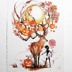 watercolor amazing painting mr editions autumn blank fill