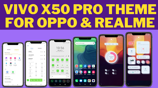Chủ đề Vivo X50 Pro cho oppo & Realme || Color OS 5,6,7 & Realme UI || chủ đề oppo || Chủ đề Realme ||