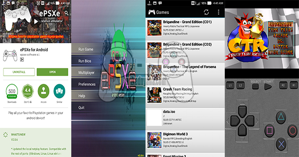 Cara Main Game PS1 Di Android Menggunakan ePSXe