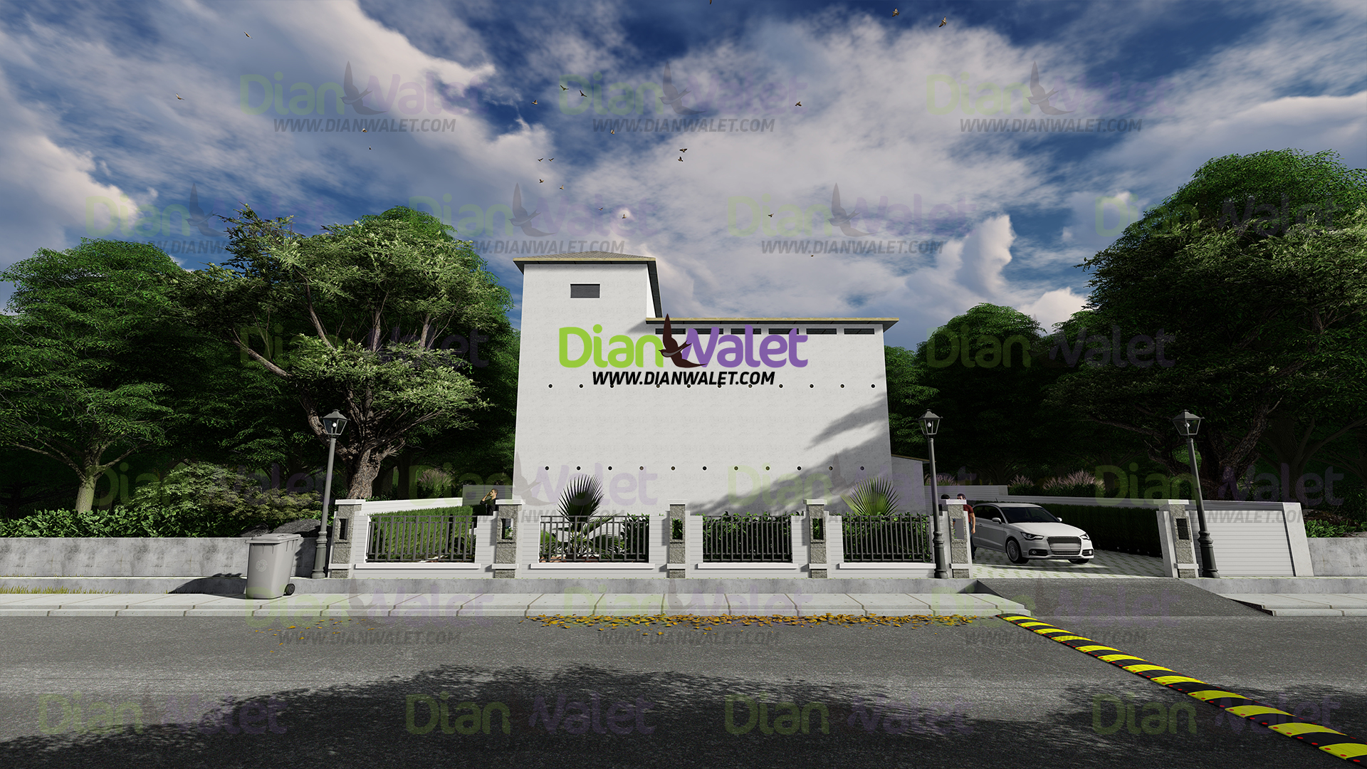 Desain Rumah Walet RBW 8X12 2 Lantai Terbaru 2020 DIAN WALET