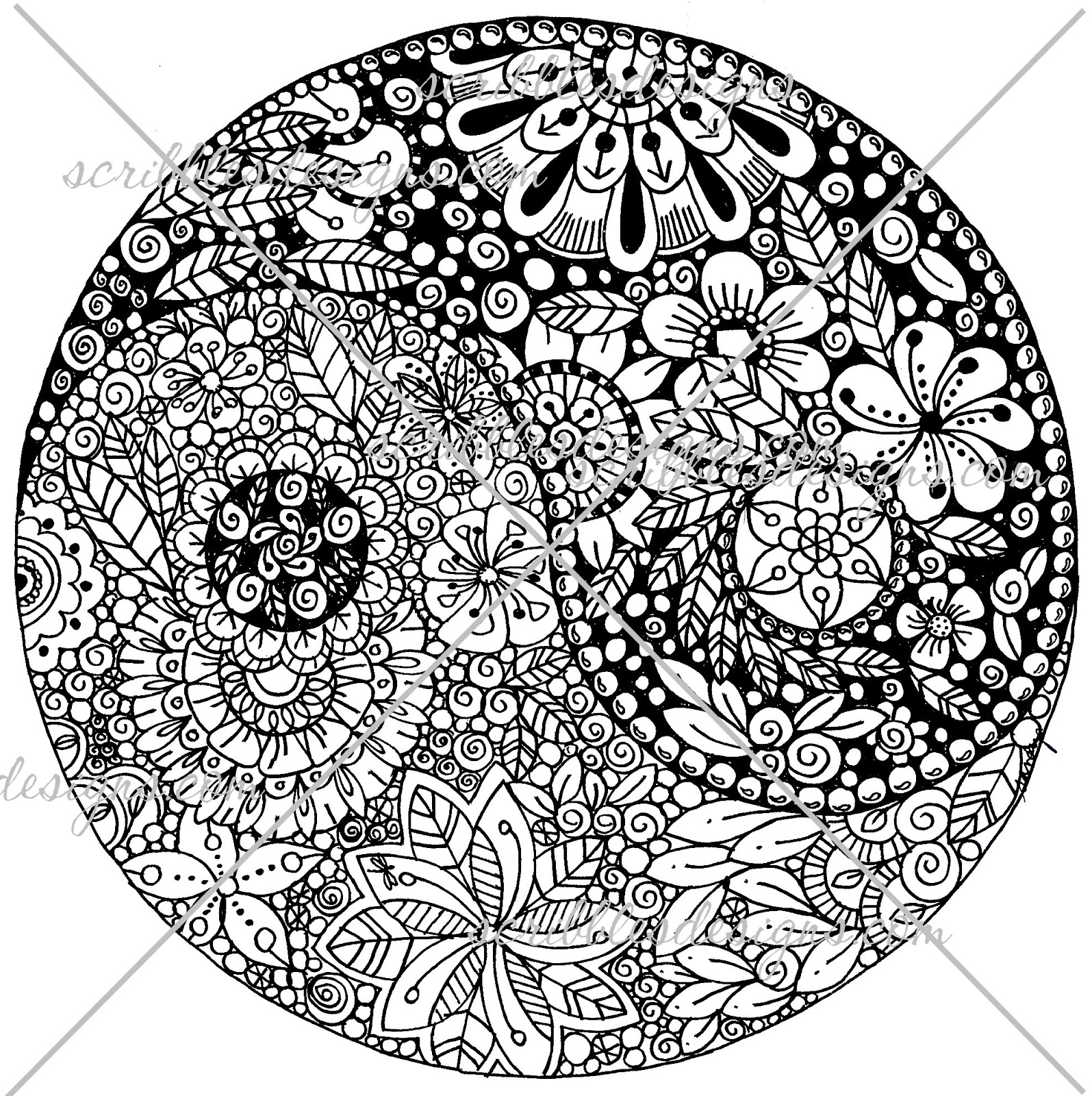 yin and yang coloring pages - photo #18