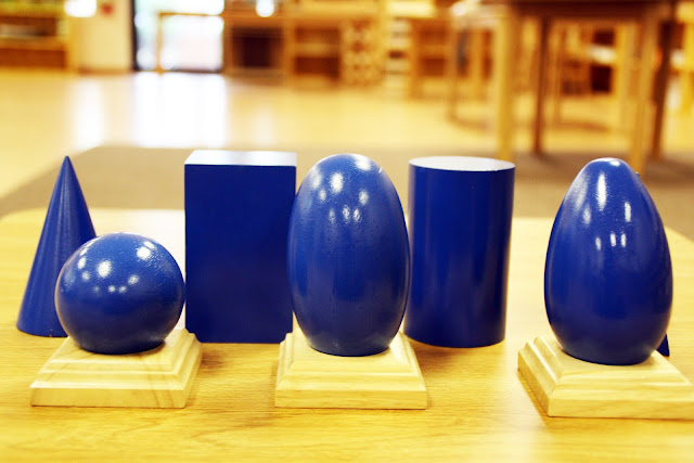 material montessori geometria listado materiales montessori