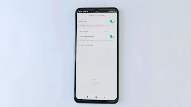 local storage rules in imou life app