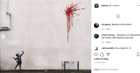 Banksy Verifiziert Das Venedig Mural Von Einem Migrantenkind