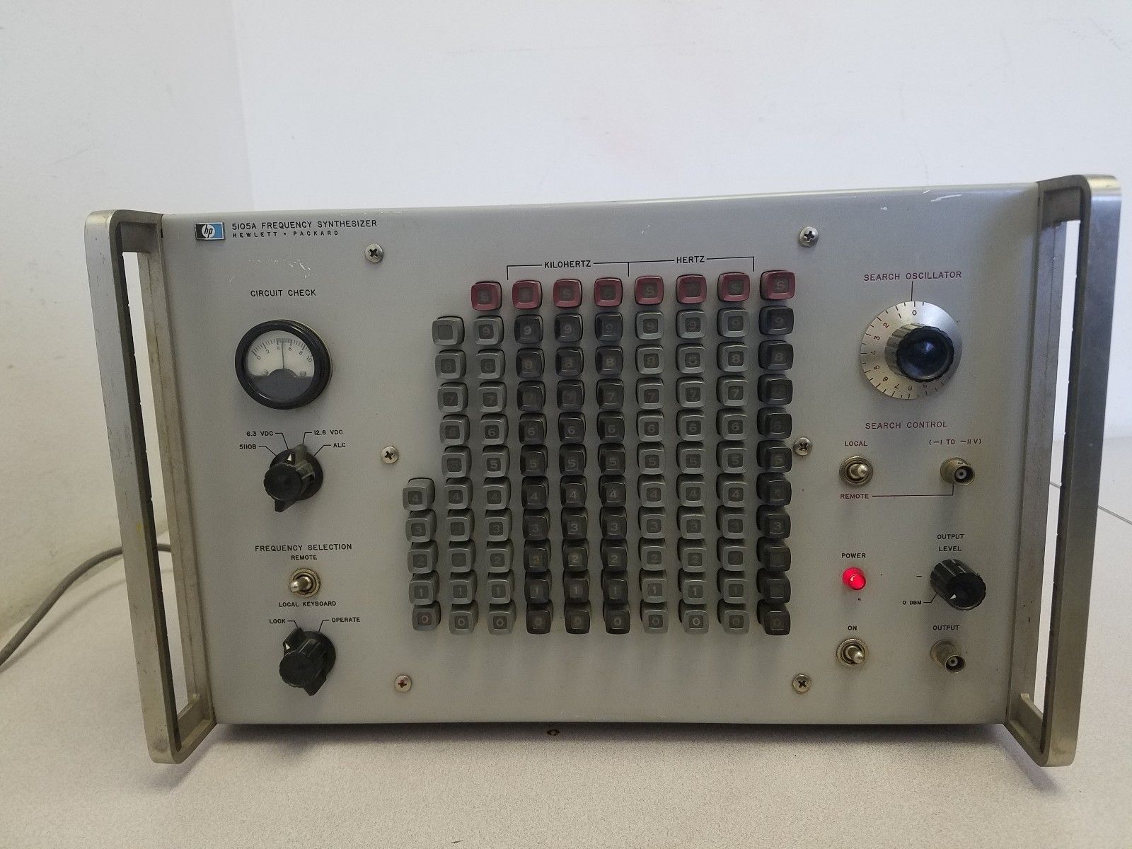 MATRIXSYNTH Synth Rorschach 55 HP 5105A Frequency Synthesizer