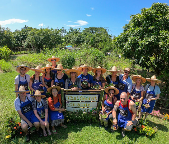 Thai Secret Cooking Class and Organic Garden Farm. October 16th 2019