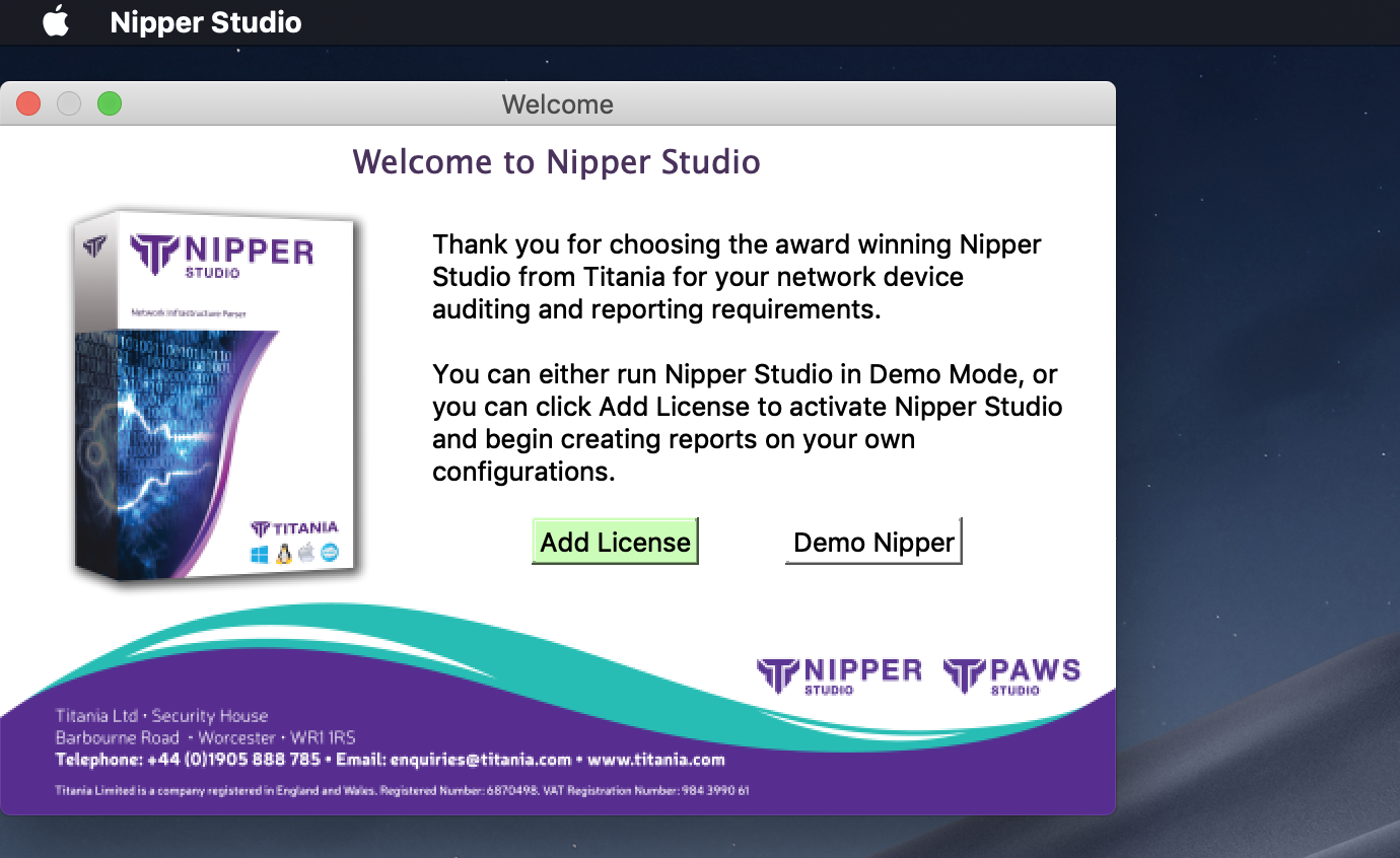 HackingDNA How to install Nipper Studio on Mac OS