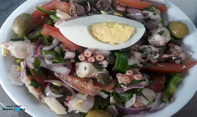 salade de poulpe|أطباق اليوم