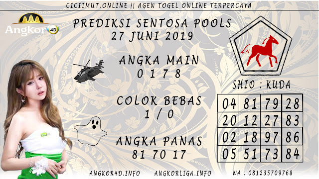 PREDIKSI SENTOSA POOLS 27 JUNI 2019 PREDIKSI SENTOSA POOLS 27 JUNI 2019