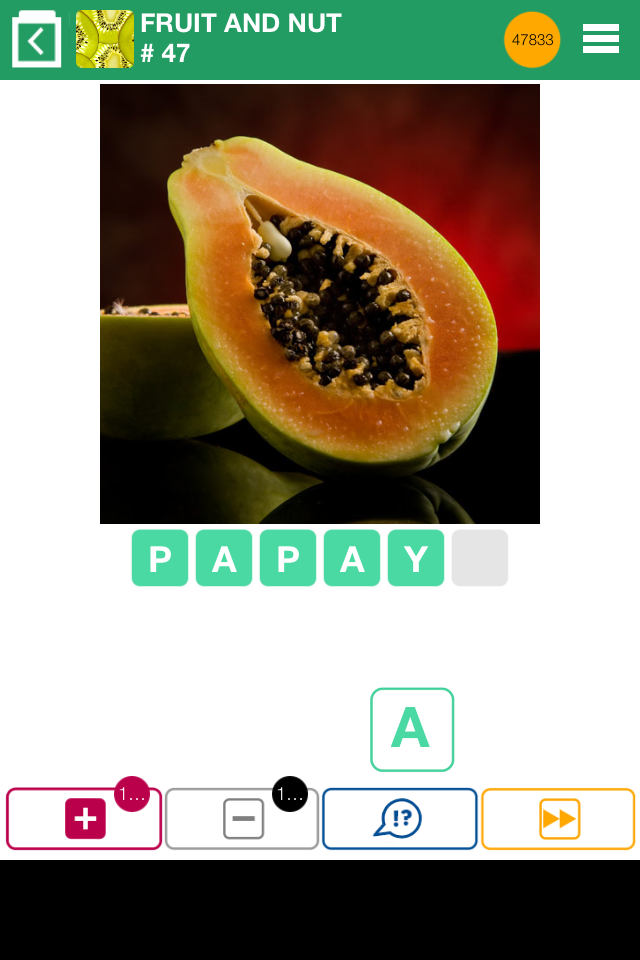 App and Answers 100 Pics 1 Picture Quiz Fruit and Nut Level 4150 Answers