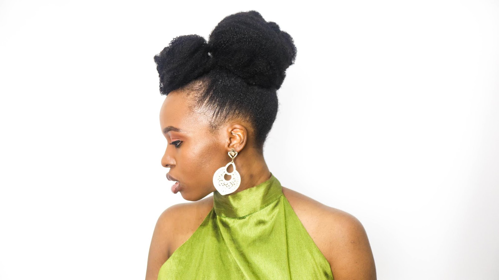 Quick Easy Natural Hair Updo Tuke S Quest