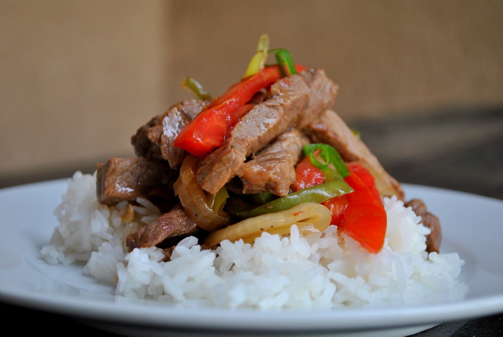 quick and easy tomato beef stir fry