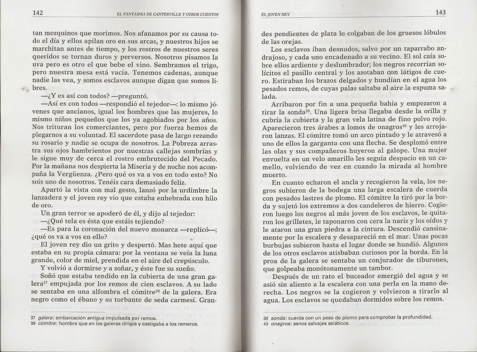 Oscar Wilde: EL JOVEN REY