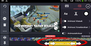 Cara Membuat Video Tulisan Berjalan KineMaster