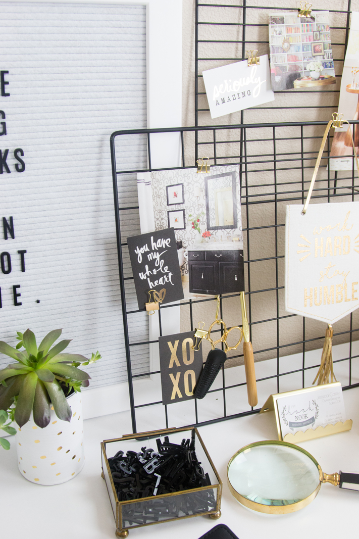 The Hook Nook Craft and Office Makeover by @createoften for @thehooknook