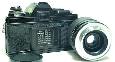 Minolta X-570 (Black) Body #091, [As-Is] Promaster SP 35-70mm F3.5~4.5 Zoom Lens #384