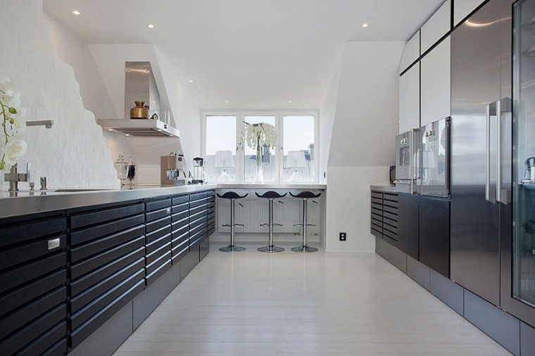 Diseño de cocinas modernas - 98 diseños de cocinas