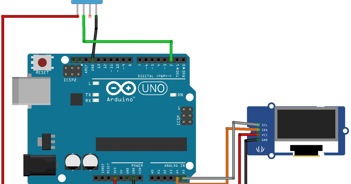 MY CREATIVE ENGINEERING: Arduino : Intermediate - OLED I2C with DHT11 ...
