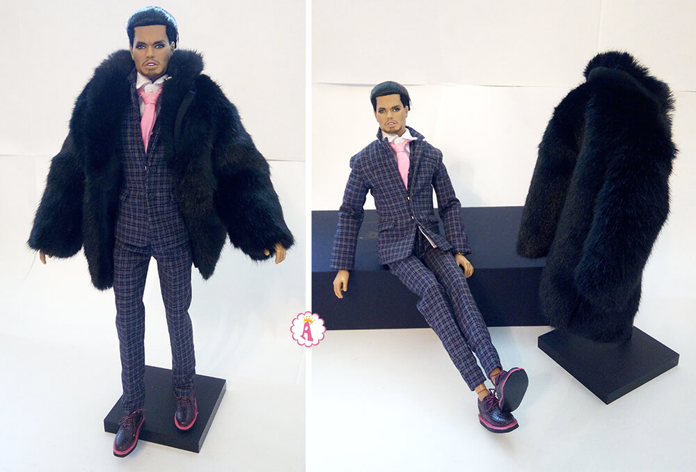 Кукла The Monarchs Homme Checks and Balances Elias Veiga в шубе Кукла The Monarchs Homme Checks and Balances Elias Veiga в шубе