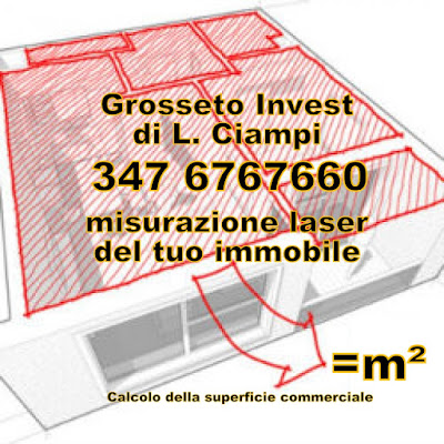 calcolo della superficie commerciale di un immobile - Grosseto Invest Agenzia Immobiliare