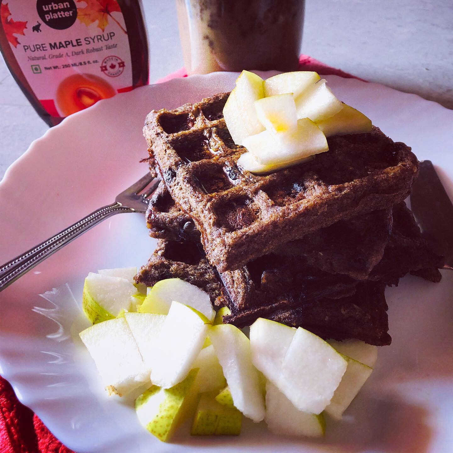 Multigrain healthy waffles