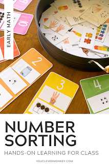 NUMBER SORTING MATS - Perfect for children learning about the different representations of number, this number sorting resource is the perfect addition to your math centers or morning work that can be used over and over and over again to help support your classroom teaching of number and all the different ways numbers can be represented. With multiple representations included for all the numbers from 1-10, pick and choose the cards you want your children to sort