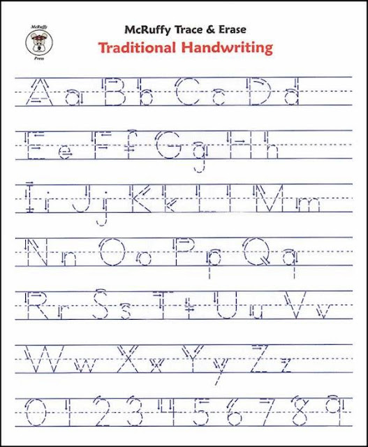 Alphabet in Handwriting