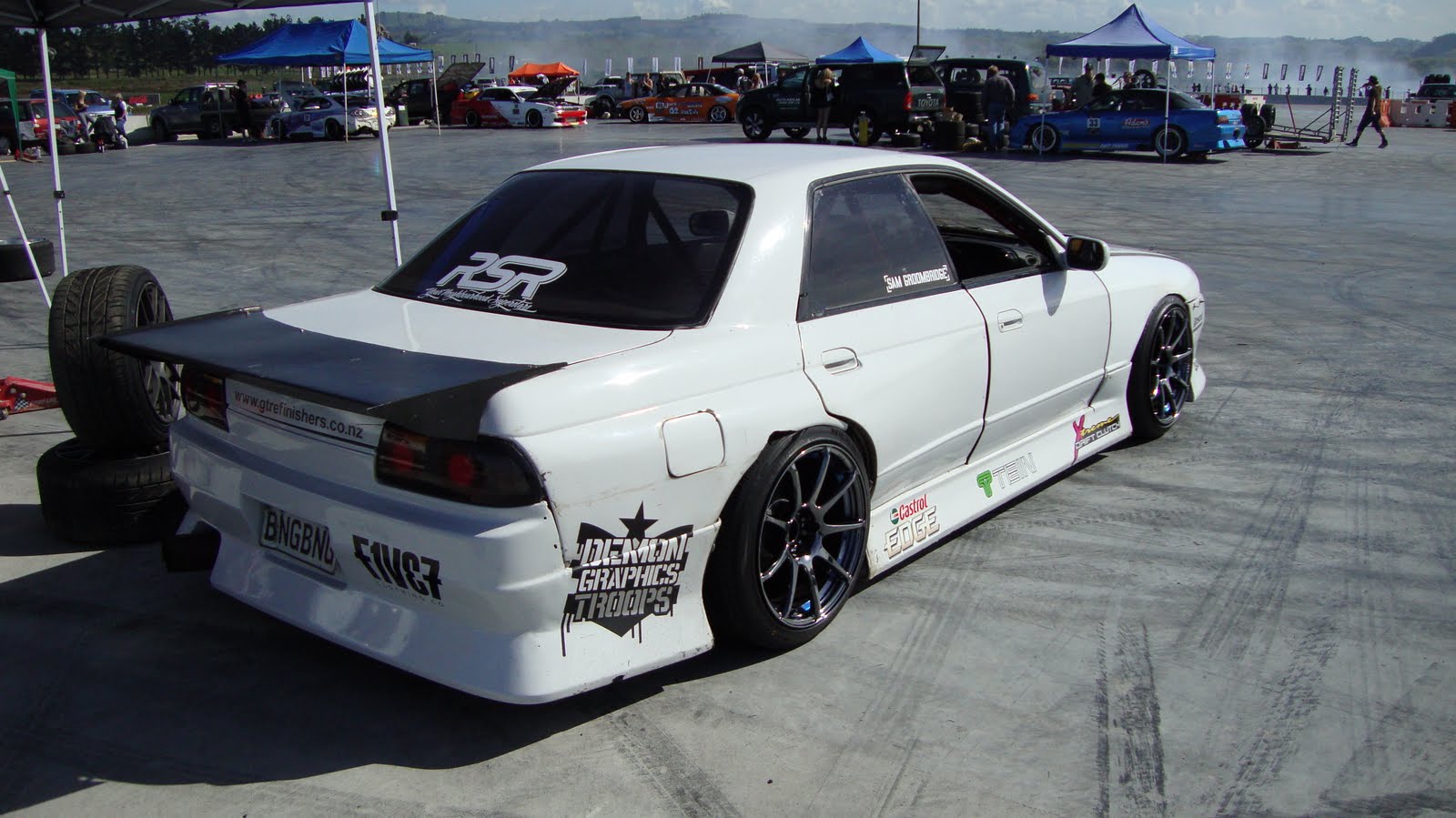 Nissan r32 дрифт