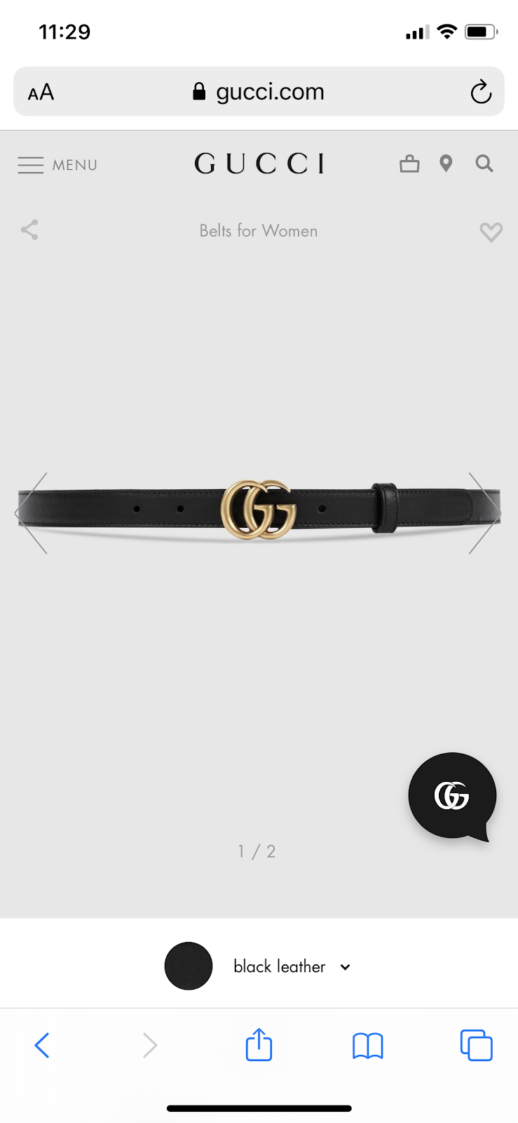 gucci belt for 13 year old