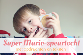 kinderactiviteiten binnen - Super Mario Speurtocht