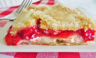 Crescent Cherry Cheese Cobbler - My Recipes