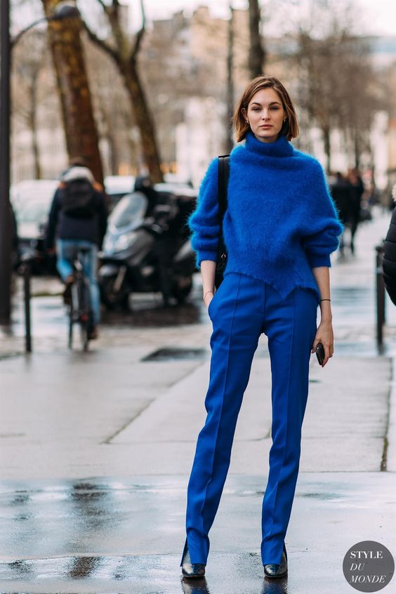 Street Style: Pantone Blue