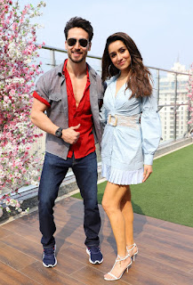 Tiger Shroff and Shraddha Kapoor at The Promotion Of Film Baaghi 3