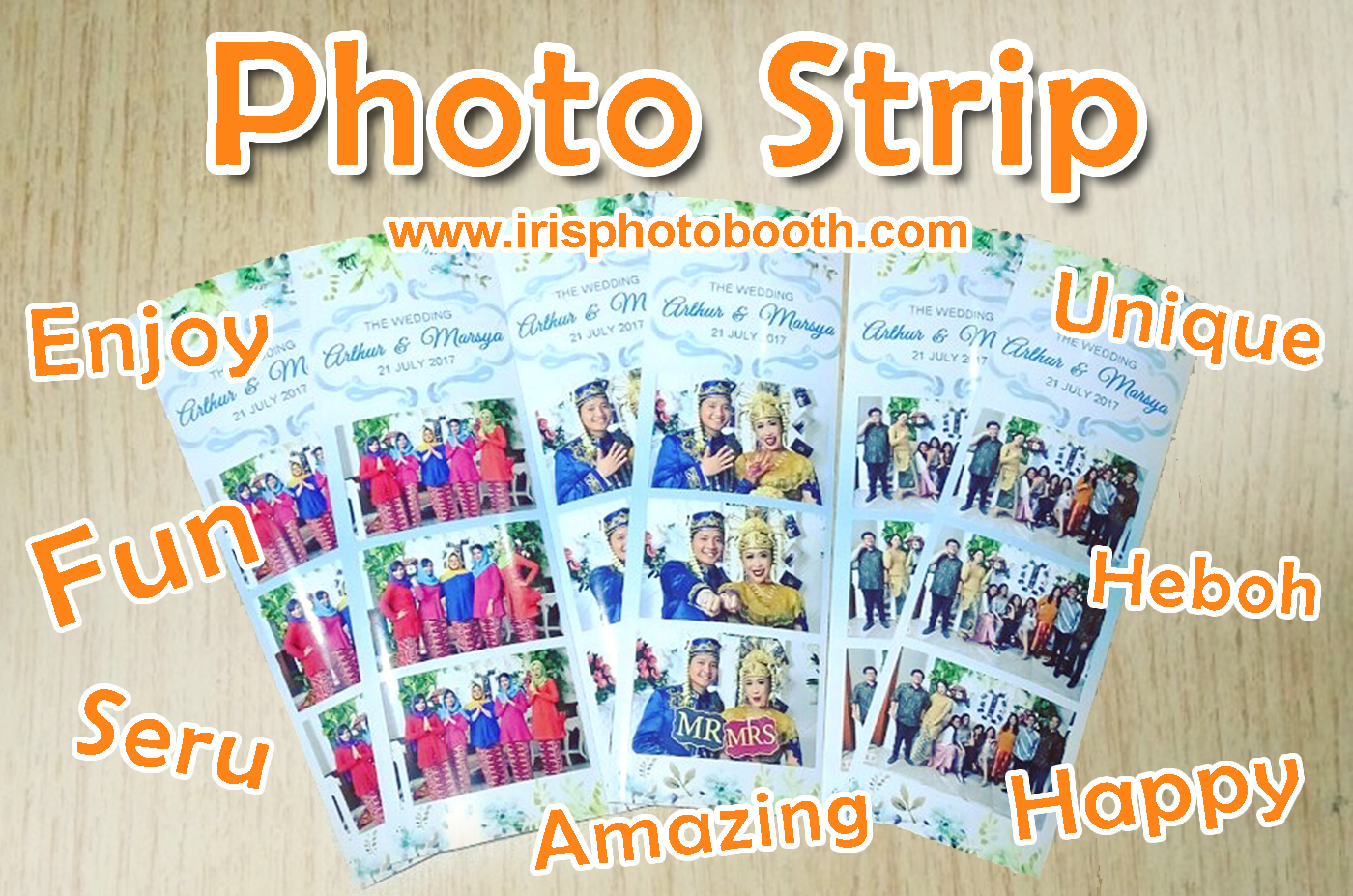 Paket PhotoBooth Photostrip IRIS PhotoBooth Jasa Photo Booth Souvenir