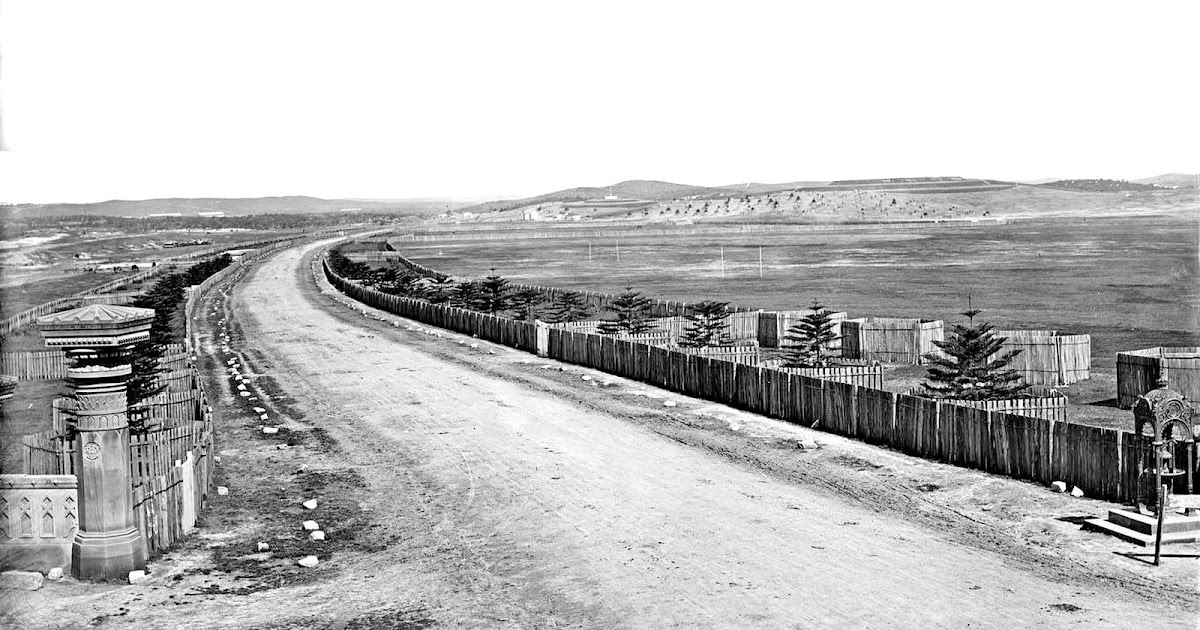 Anzac Parade, Moore Park 1870