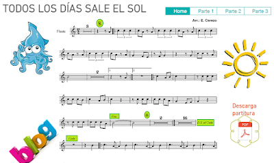 PEQUEÑO PLANETA MUSICAL: Todos los días sale el sol