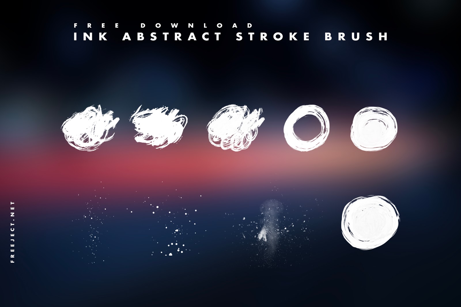 Free Download INK Abstract Stroke Brush Brush ABR File